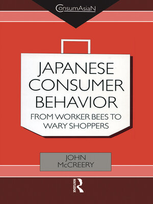 cover image of Japanese Consumer Behaviour